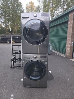 LG Front Load Washer and Dryer Set