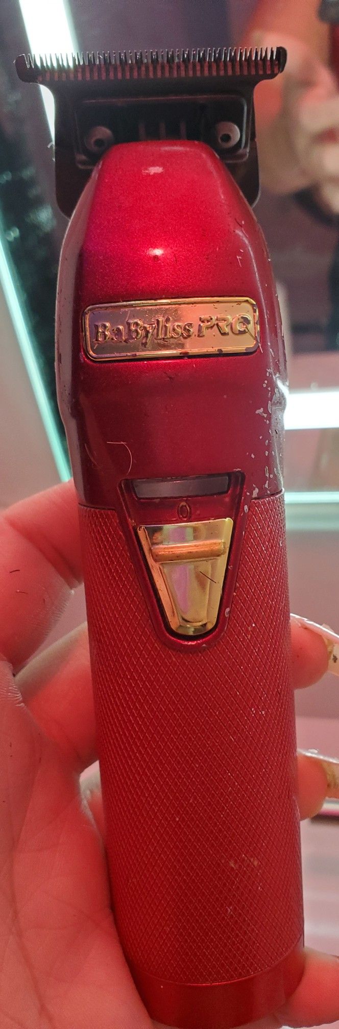 Babyliss PRO SKELETONFX Outlining Trimmers RED