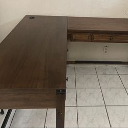 OSP Home Furnishings Baton Rouge L Shaped Desk