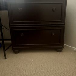 2 File Or Storage Cabinets