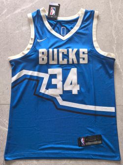Milwaukee Bucks Giannis Antetokounmpo swingman basketball jerseys S-2XL 