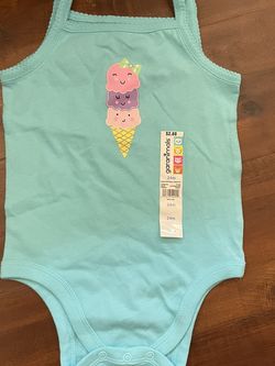 Girls Tank Onesie 24 Months 