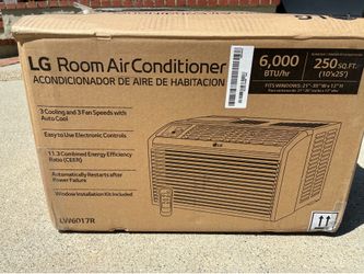 LG 6000 BTU window AC
