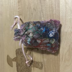 Bag of crystals