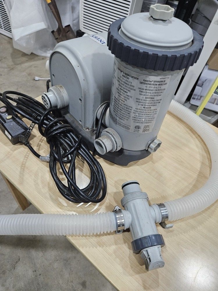Intex Crystal Clear Pool Filter Pump