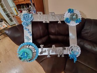 Babyshower decor frame props