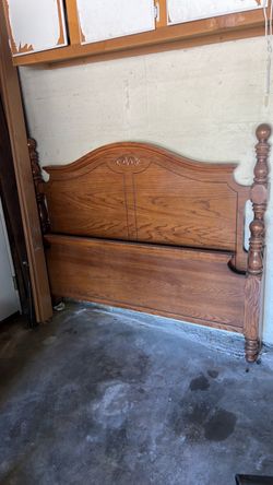Bed frame , queen size
