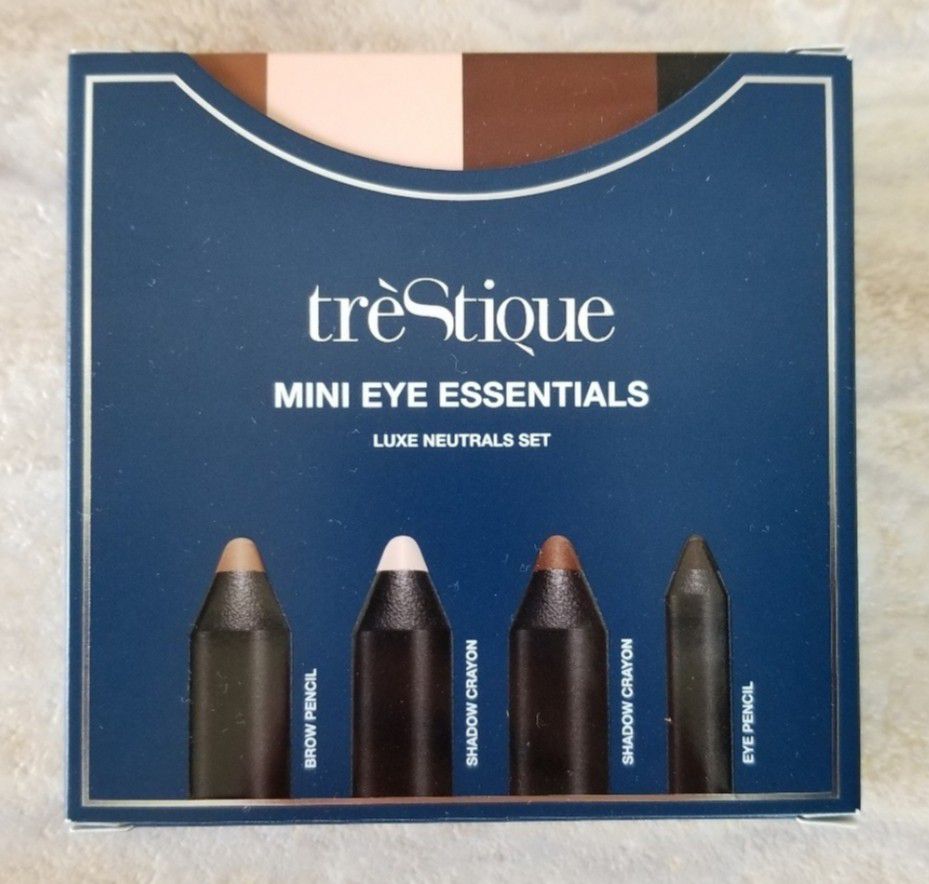NEW Trestique Mini Eye Essentials 4pc Kit
