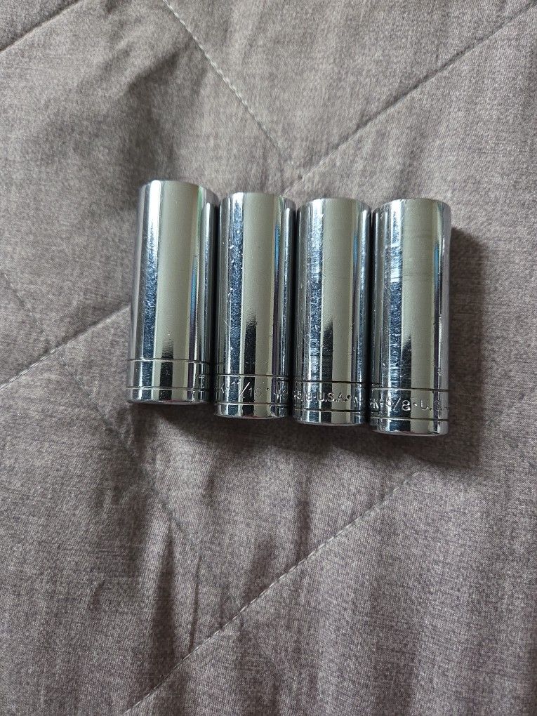 S-K LONG DRIVE 3/8" SOCKETS