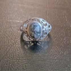 925 Sterling Silver Moonstone Ring