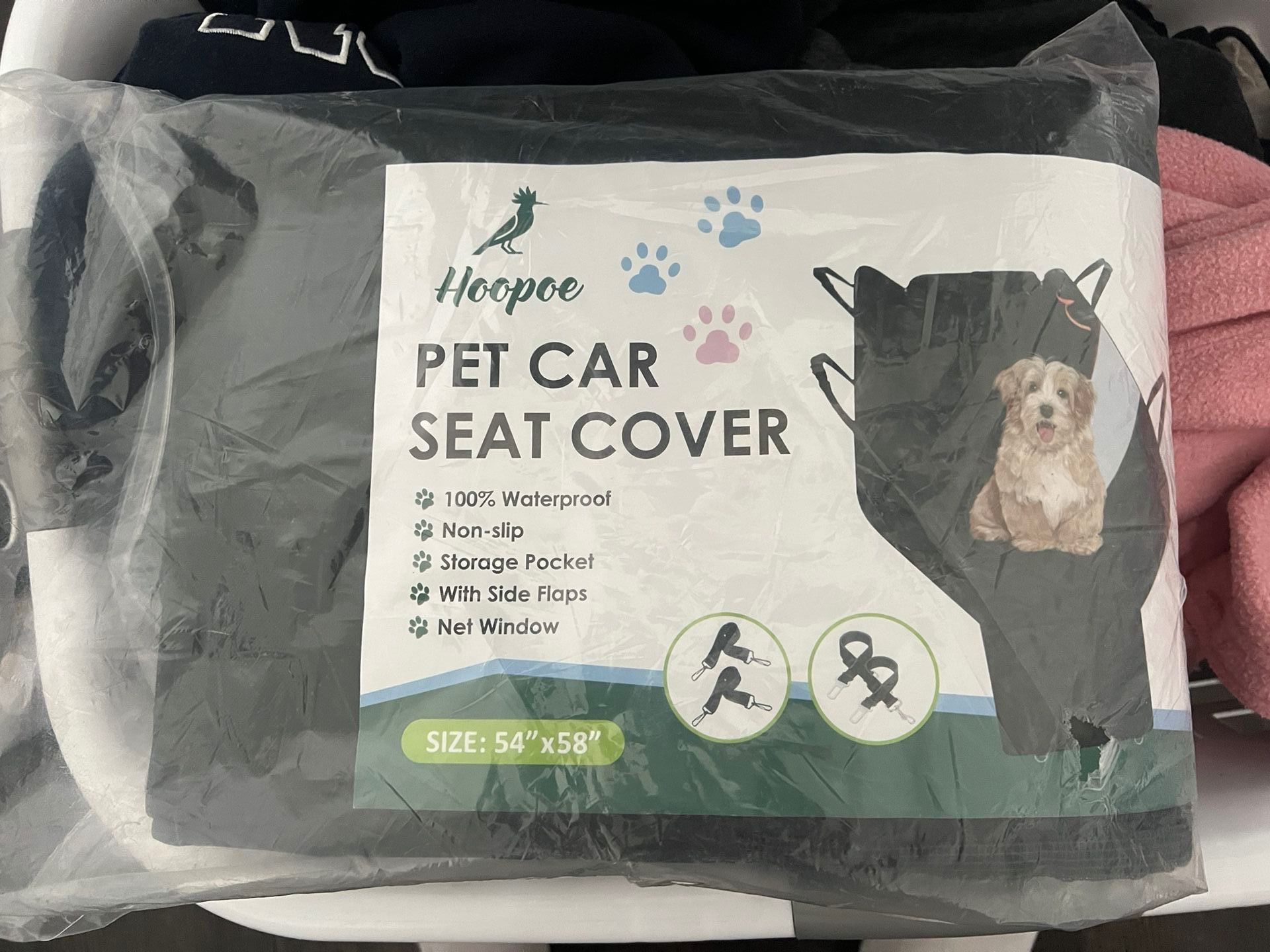 Hoopoe Pet Seat Cover 