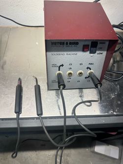 Dental lab welder.  Yets & bird