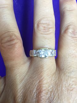 Gold filled and CZ ring NEW!