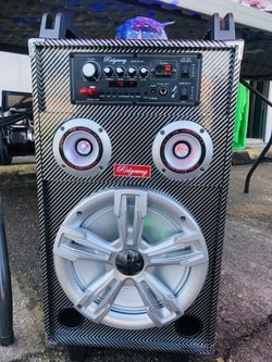 🔊🔊Equipo con bocina 10" ESPECIAL PRECIO FIJO // Bluetooth speaker with a 10" woofer *FIRM PRICE*