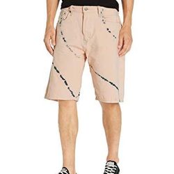 Levi’s 569 Denim Shorts Tie Dye Size 33 Or 34