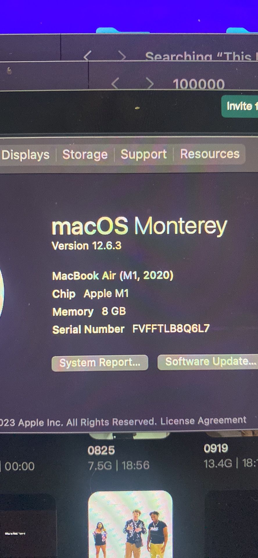 2020 MacBook Air With Apple Mouse