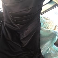 Lil Black Dress From David’s Bridal 