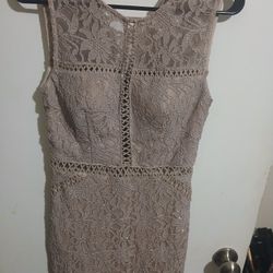 Rose Gold Formal Dress $45