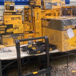 New tools, in good condition.  Prices vary, ranging from $50 -$ 99 to   $580 . There is a one month warranty , the money is not returned, only credit 