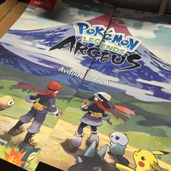 GameStop promo posters Pokémon etc