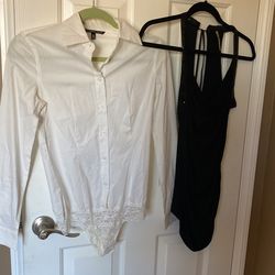 Gril’s Shirt , Top Xs And blue Small Size Dress