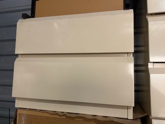 Dresser with large mirror - 2 end tables & high boy