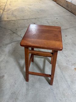 wood seat