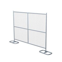 6x8ft Chain Link Fence Panels With Base