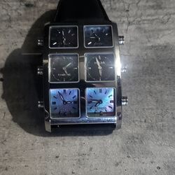 Diesel Grand Daddy 4 Time Zone Watch