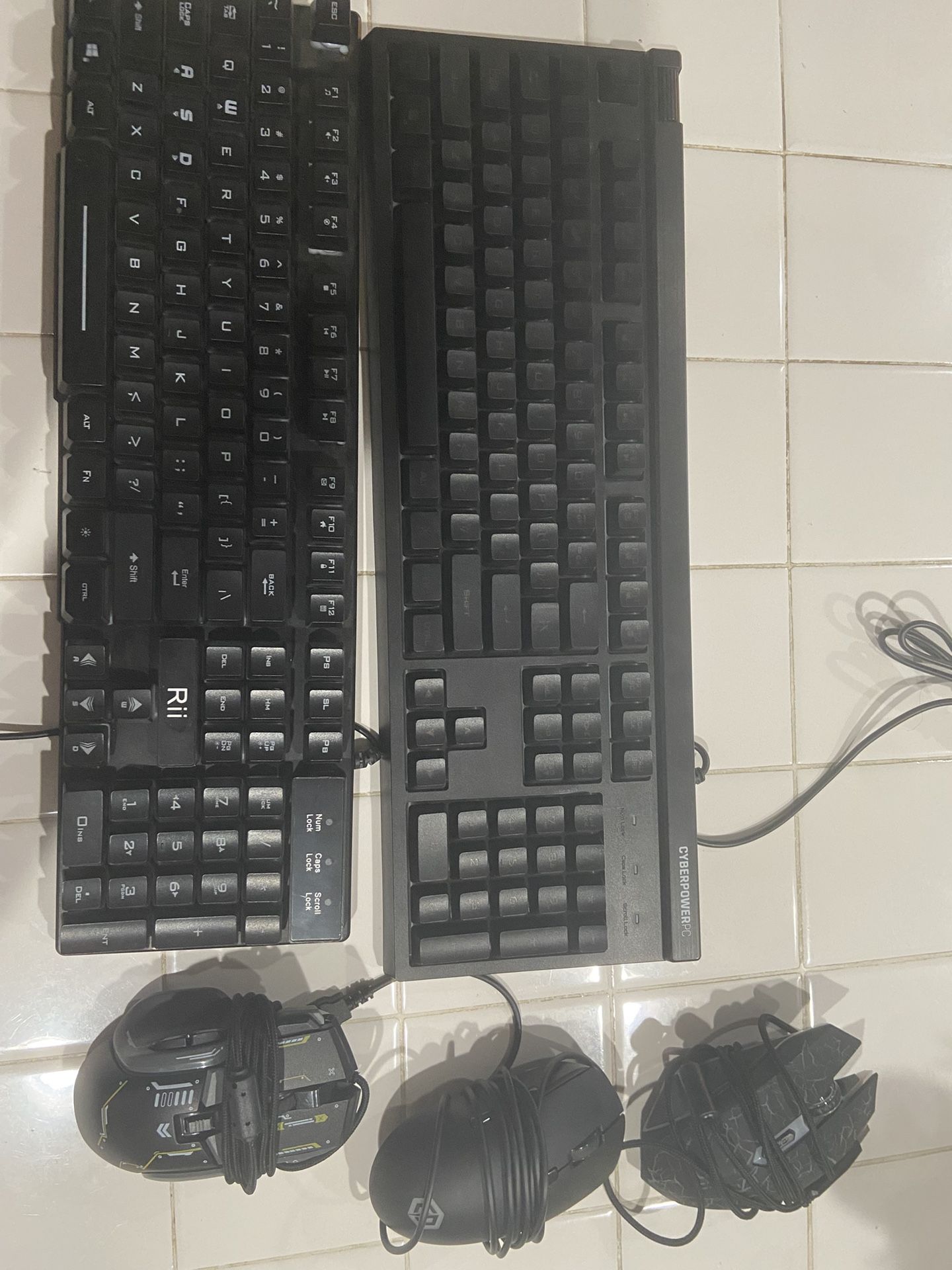 gaming mouse and keyboards