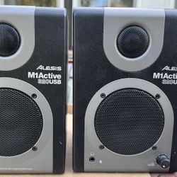 Speakers — Alesis M1 Active 320 USB Speakers $95