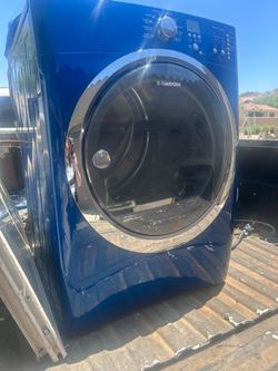 Blue Front Load Dryer
