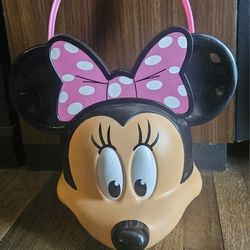 EASTER DISENY MINNIE MOUSE CHILD CANDY BASKET/BUCKET  