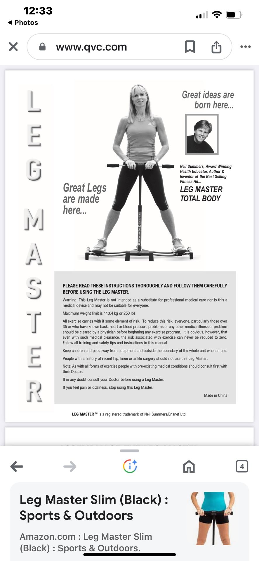 Leg Master