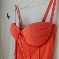 Burnt Orange Bodycon 