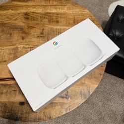 Google Nest WiFi Pro (3-Pack) – Brand New