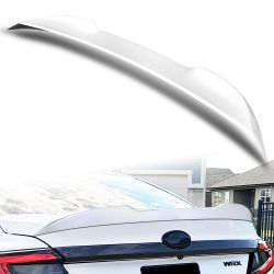 For 2022-2025 Subaru WRX STi W-Power V-Style Pearl White Rear Trunk Spoiler Wing -(2-SP-9082-APWH
