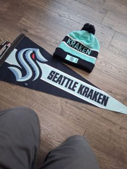Seattle Kraken Beanie in pennant