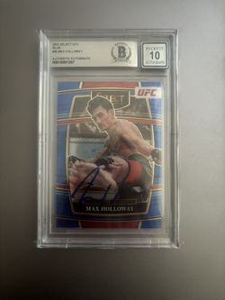 Max Holloway Beckett 10 Auto