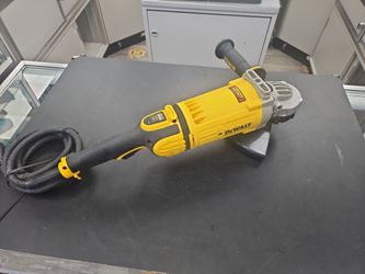 Dewalt 9" angle grinder corded