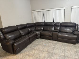 Sectional Leather Sofa