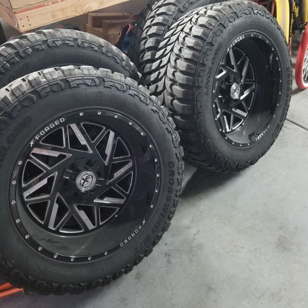 22x12 XF Rims & 37/13.50/22 Tires for Sale in Chandler, AZ OfferUp