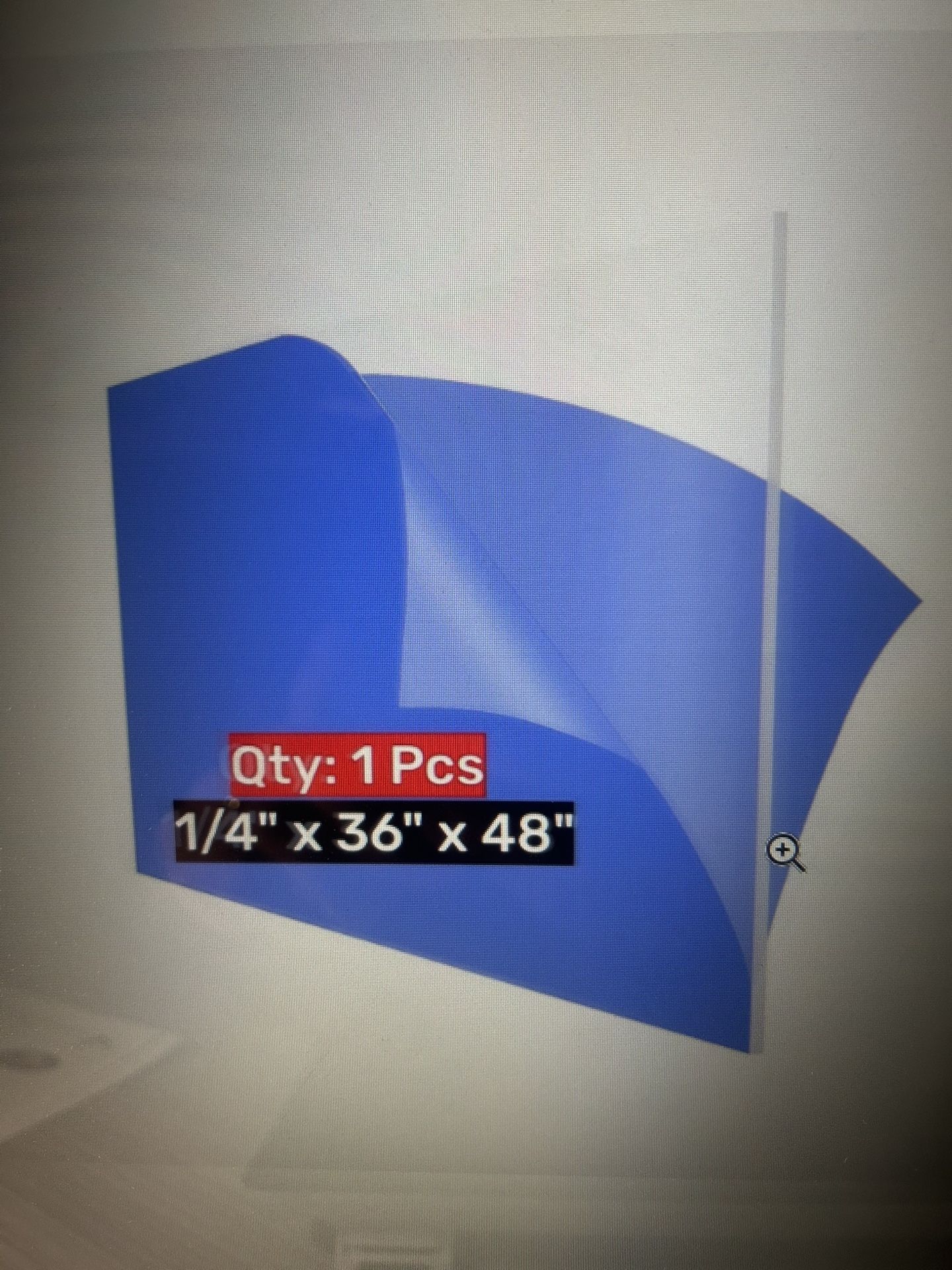 Plexiglass Sheets 1/4” X 36” X 48”