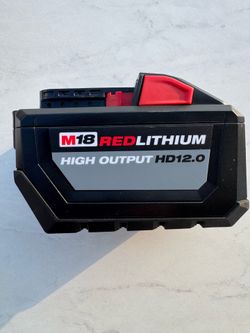 Milwaukee M18 12.0 battery