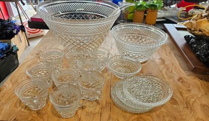 Vintage punch bowl