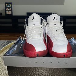 Newest Jordan 12 Cherry