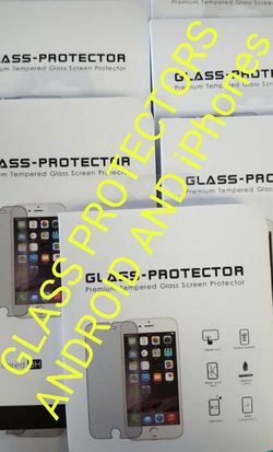 Screen Protectors iPhones and Galaxy's