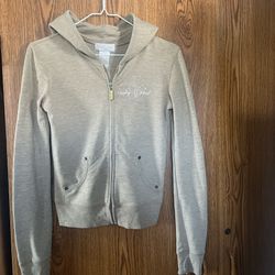 Tan Baby Phat Hoodie Sz Small
