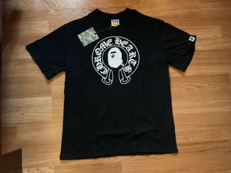 Bape chrome heart T-shirt