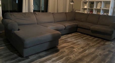L-shaped sectional with a chaise